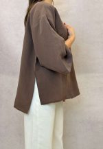 شومیز راه‌دار تک دکمه زنانه - Image 3
