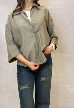 شومیز شیشه‌ای رنگی زنانه - Image 4