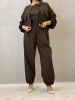بارونی دو تکه زنانه اورال و بامبر جکت - Image 3